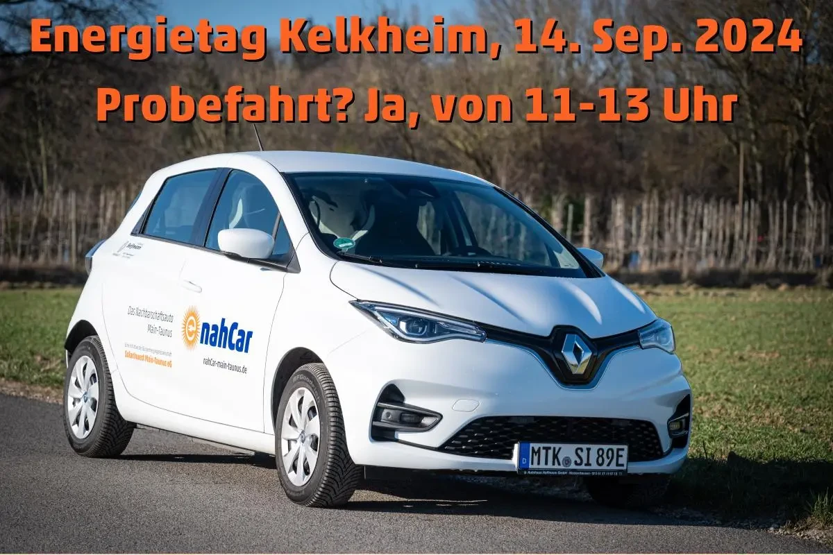 nahCar beim Energietag in Kelkheim 2024